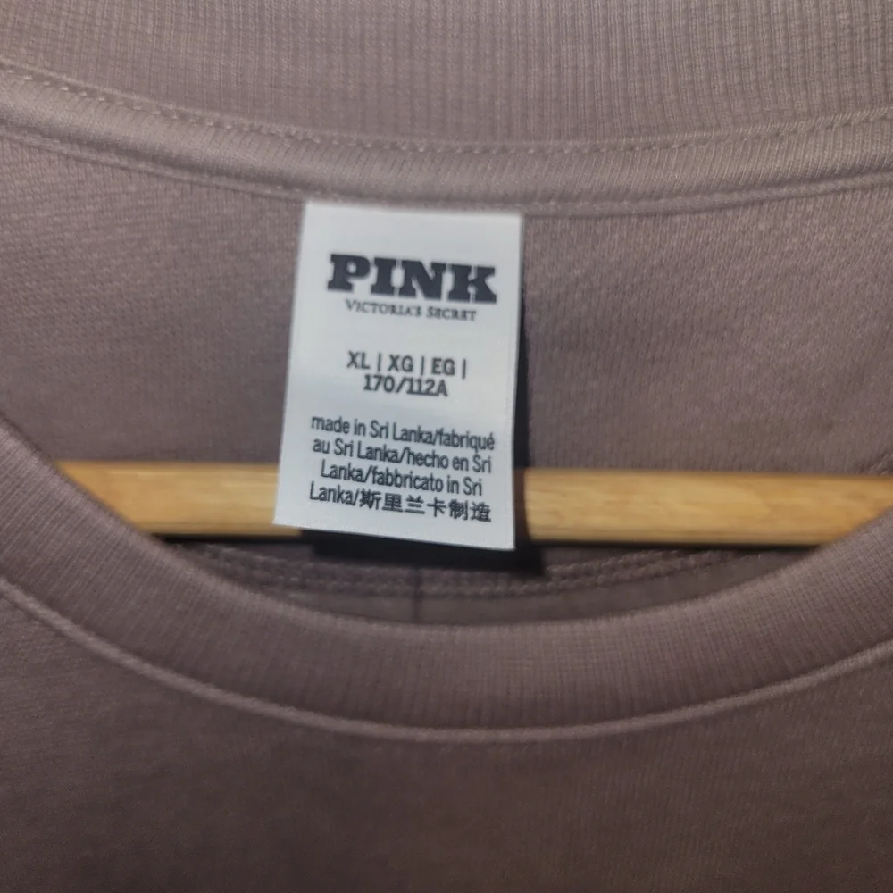 VS PINK mushroom oversized logo crewneck xl
